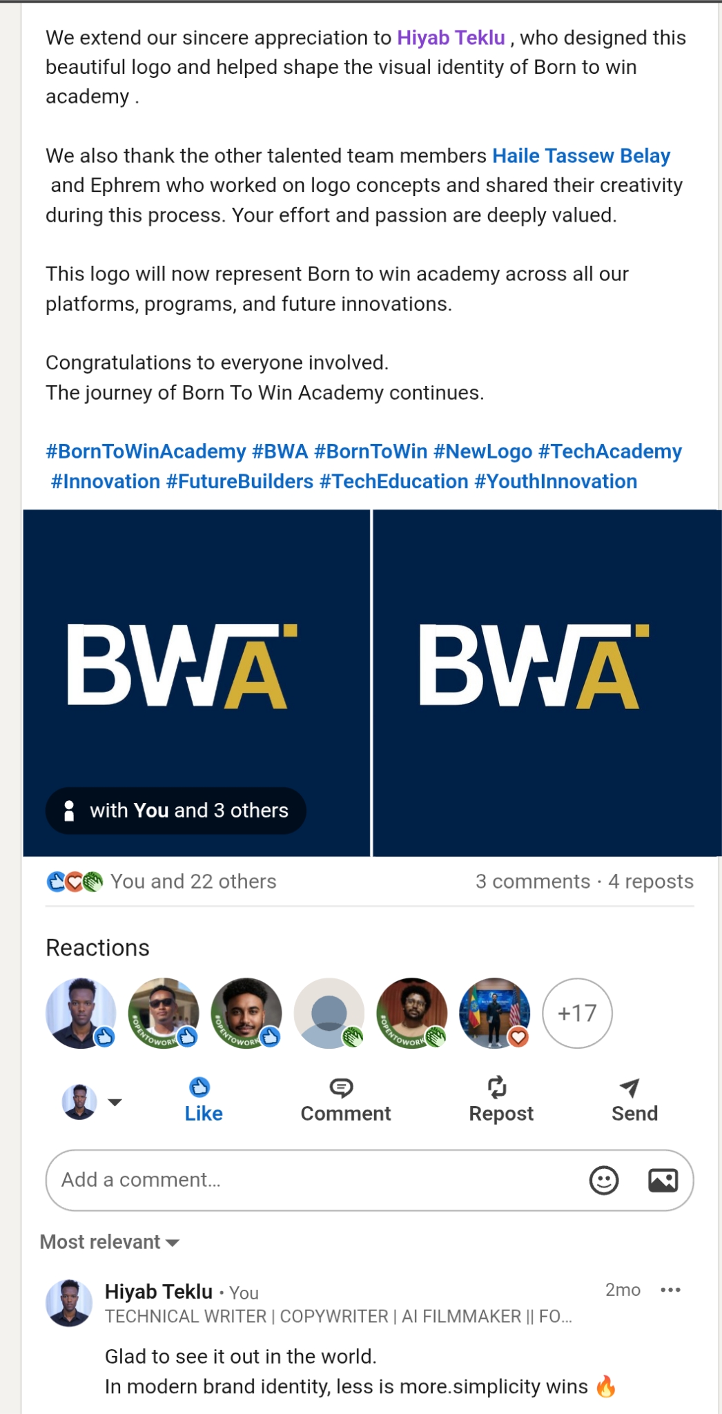 LinkedIn Credit